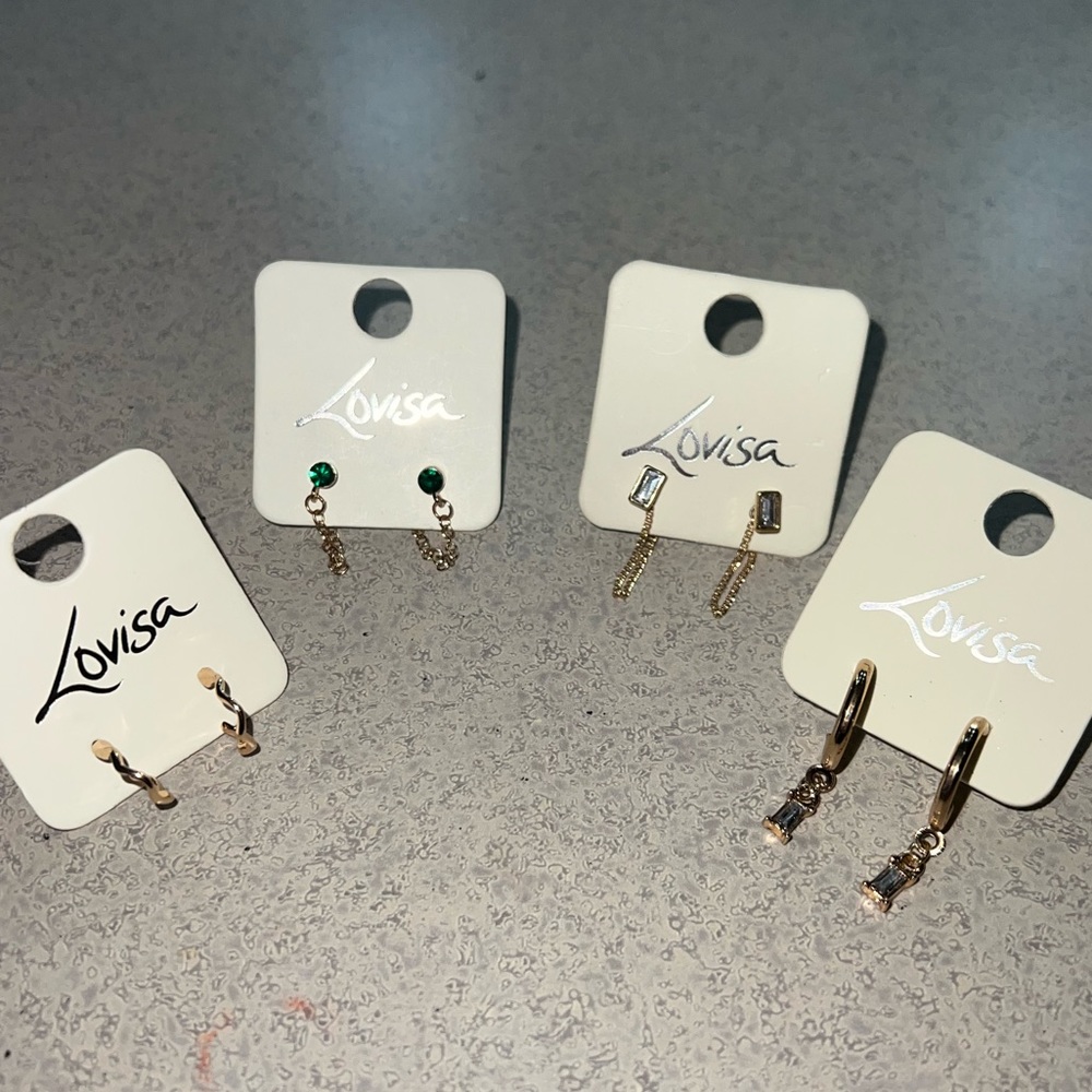 Brand new dainty earrings